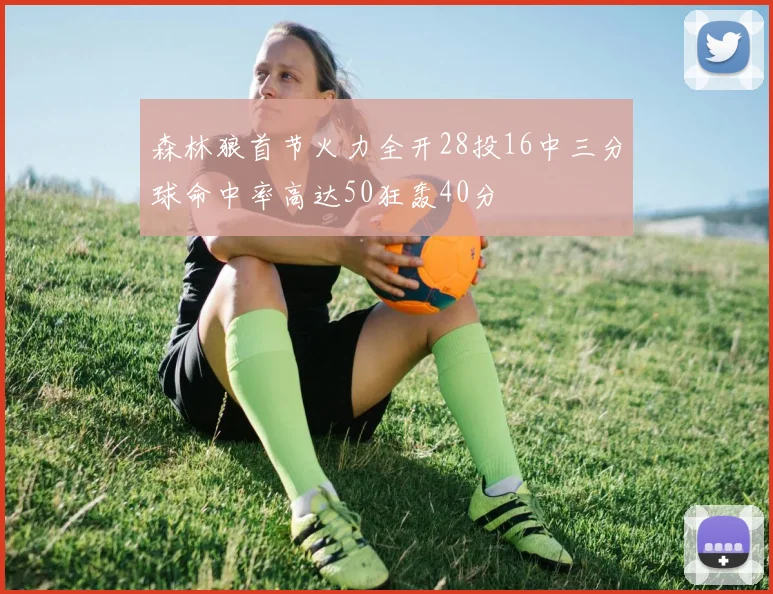 森林狼首节火力全开28投16中三分球命中率高达50狂轰40分